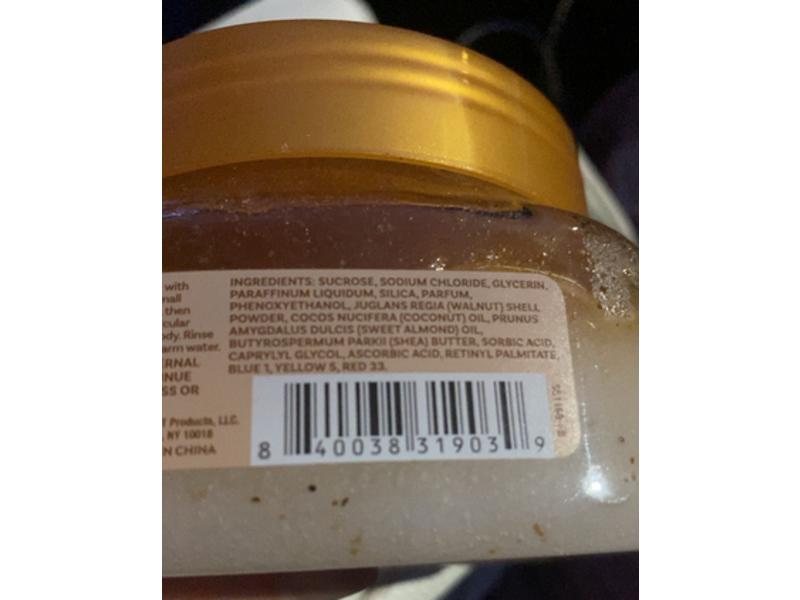 Scentxscent Sugar Body Scrub, Coconut Cupcake, 13 oz/368 g