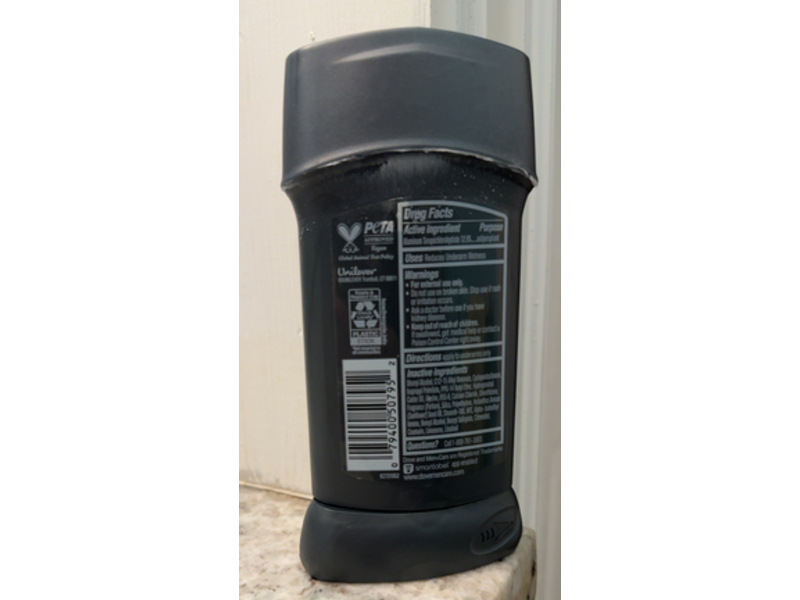 Dove Men+Care Long Lasting Antiperspirant, Midnight Classico, 2.7 oz/76 g