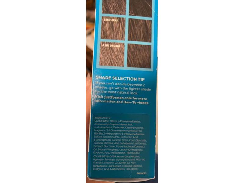 Just For Men Mustache & Beard, Real Black