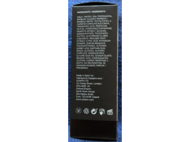 111Skin Celestial Black Diamond Brightening Essence, 1.01 fl oz/30 mL