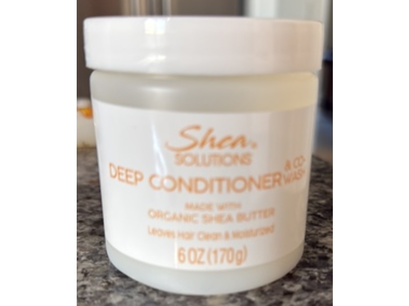 Shea Solutions Deep Conditioner & Co-Wash, 6 oz/170 g