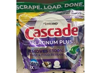 Cascade Platinum Plus Dishwasher Pods, Clean Lemon Scent, 5.0 oz/144 g - thumbnail 2