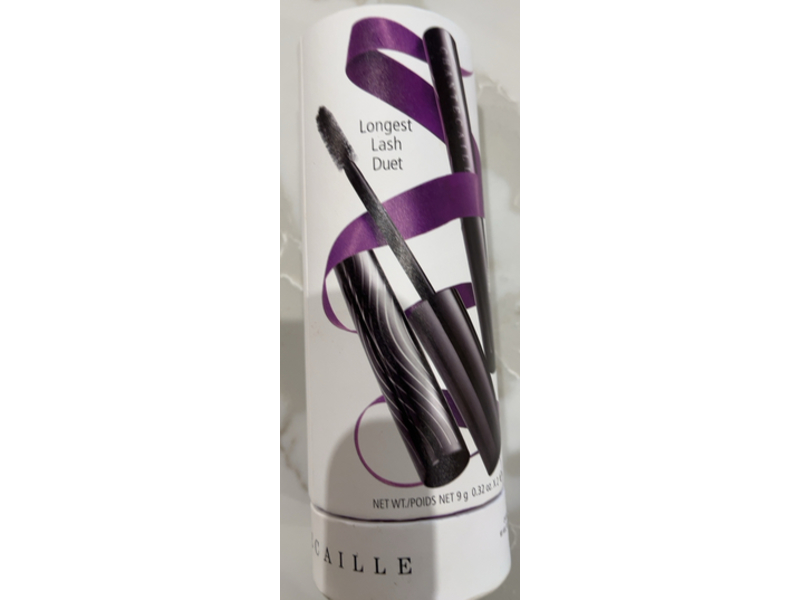 Chantecaille Longest Lash Duet Mascara, Black, 0.32 oz/9 g, Pack Of 2