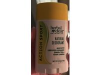 Herbal Clear Action Sport Natural Deodorant, Green Tea & Rosa Canina, 2.65 oz/75 g - thumbnail 2