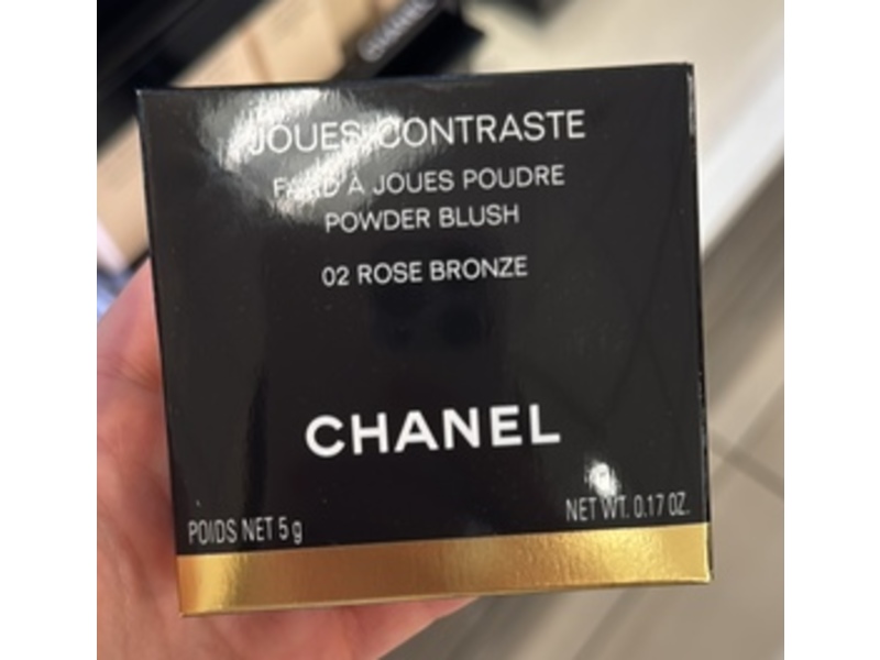 Chanel Joues Contratse Powder Blush, 02 Rose Bronze, 0.17 oz/5 g