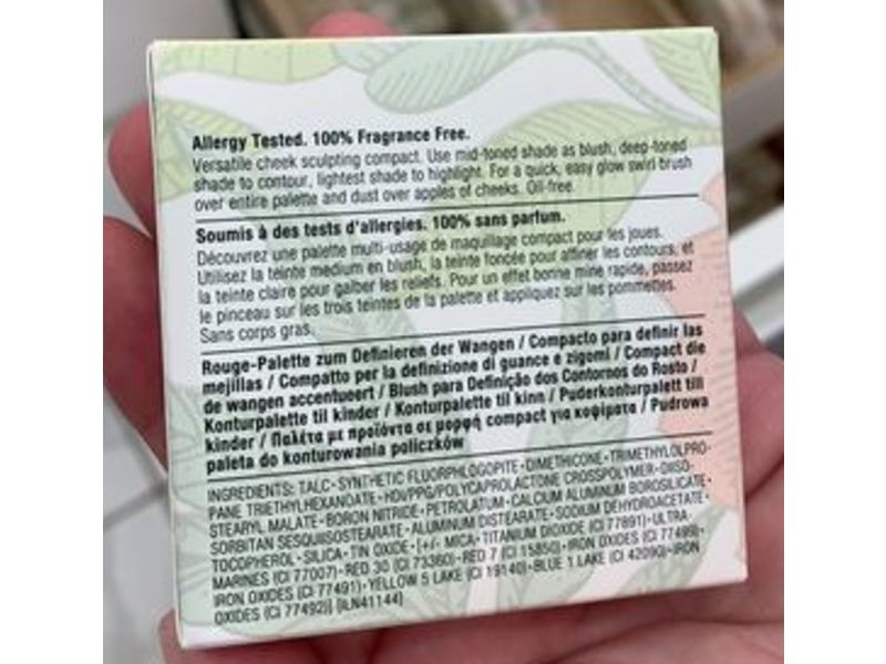 Clinique Sculptionary Cheek Contouring Palette, 02 Defining Berries, 31 oz/9 g