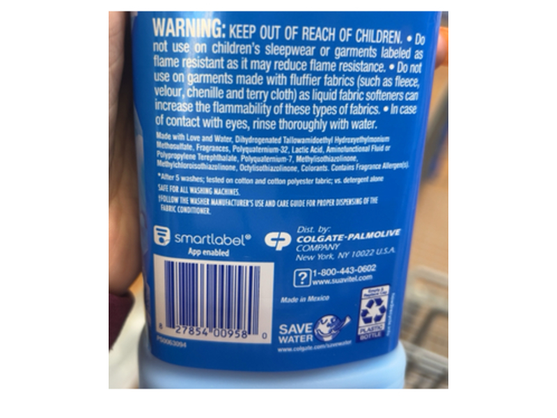 Suavitel Complete Fabric Conditioner, Field Flowers, 25 Loads, 25 fl oz/739 mL