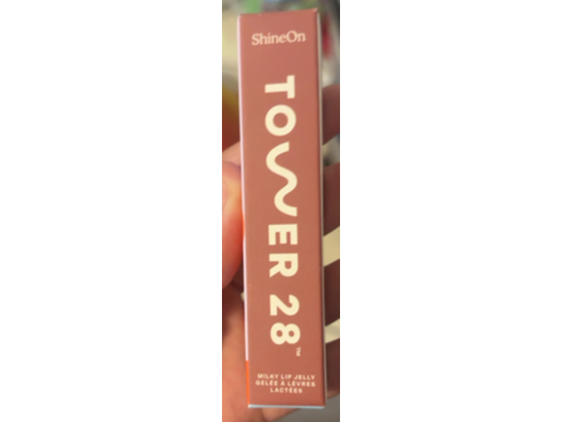 Tower 28 ShineOn Milky Lip Jelly, Almond, 0.13 oz/ 3.9 mL