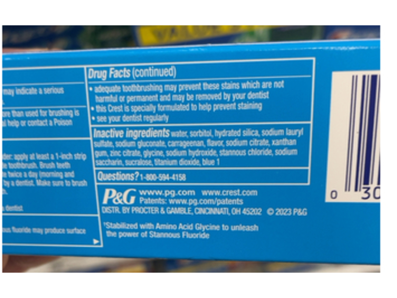 Crest Pro Health Toothpaste, Clean Mint, 4.3 oz/121 g