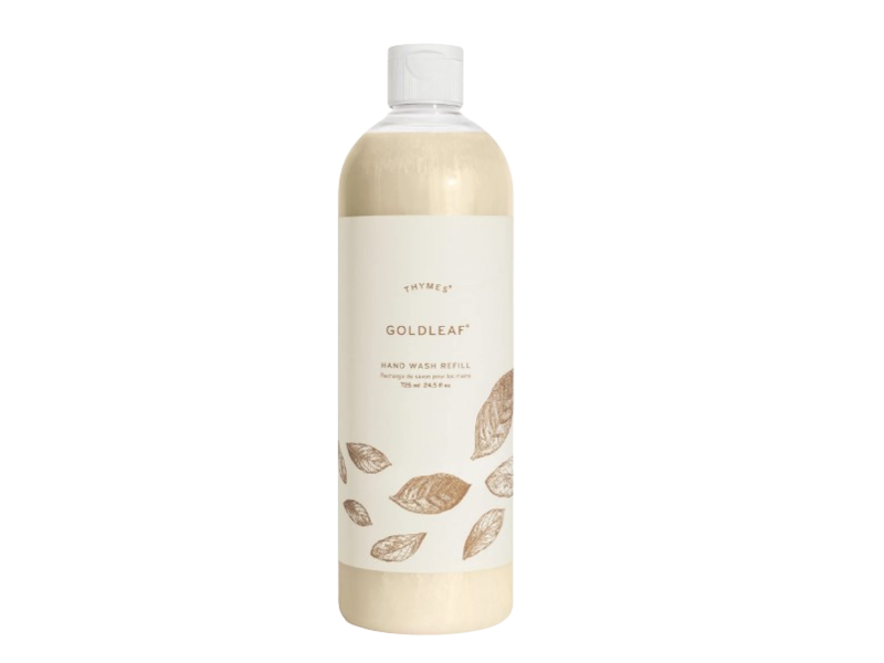 Thymes Goldeaf Hand Wash Refill, 24.5 fl oz/725 mL
