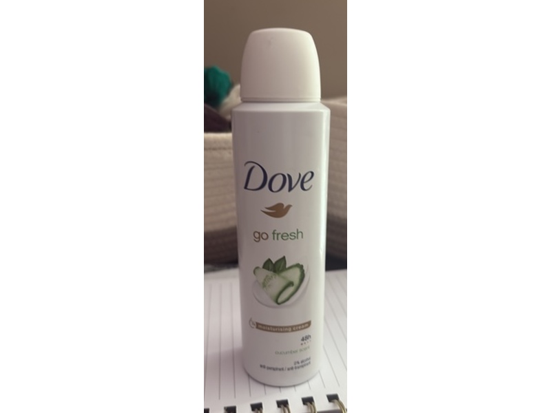 Dove Go Fresh Moisturising Cream Anti-Perspirant, Cucumber Scent, 150 mL