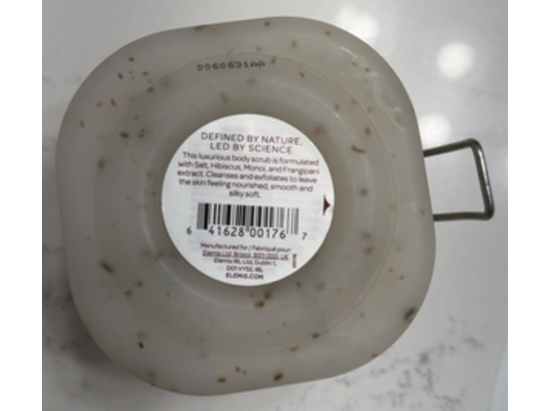Elemis Salt Glow Body Scrub, Frangipani Monoi, 17 oz/490 g
