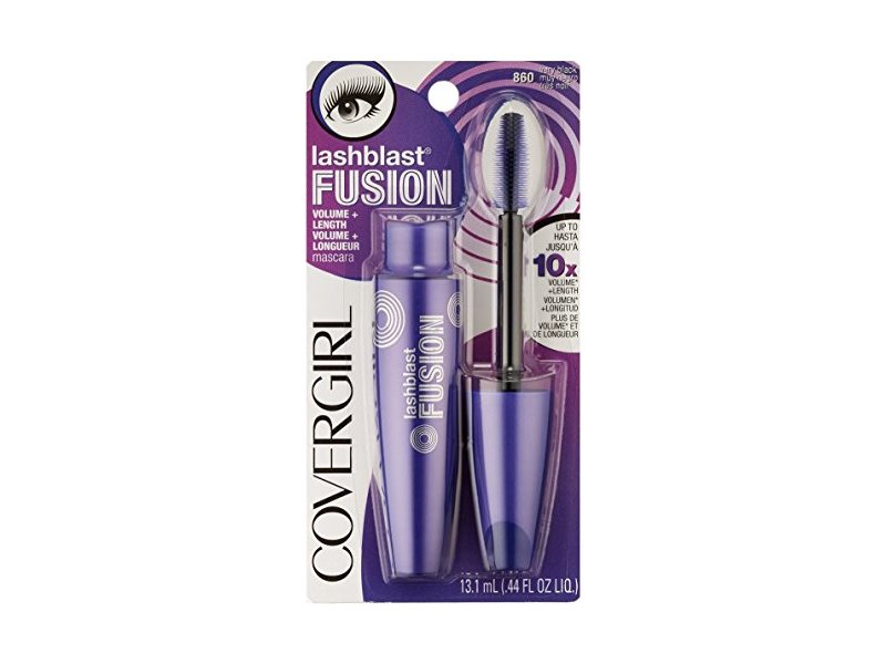 CoverGirl LashBlastFusion Mascara, Very Black 860, 0.44 oz (Pack of 6)