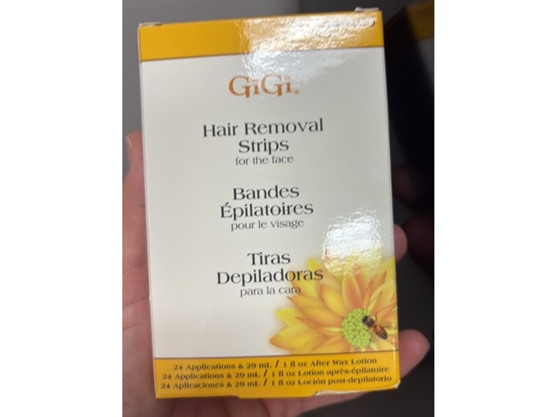 GiGi Hair Removal Strips, 1 fl oz/29 mL, 12 Count