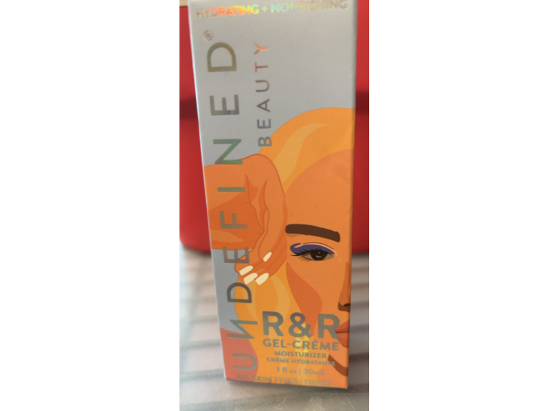 Undefined Beauty R & R Gel-Creme Moisturizer, 1 fl oz/30 mL