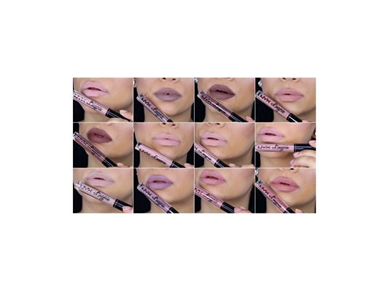 NYX Professional Makeup Lingerie Liquid Lipstick, Baby Doll, 0.13 oz