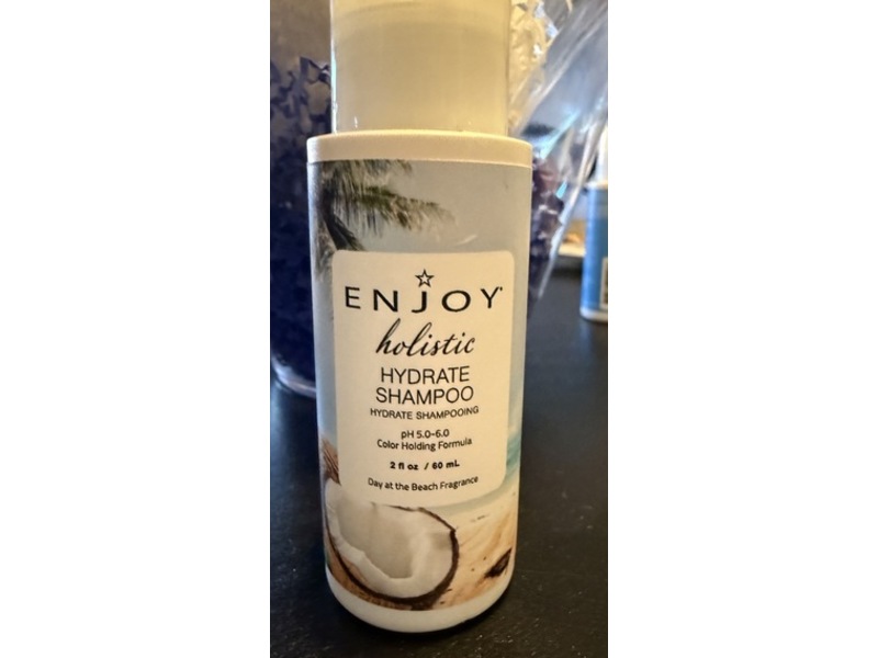 Enjoy Holistic Hydrate Shampoo, Day At The Beach, 2 fl oz/60 mL