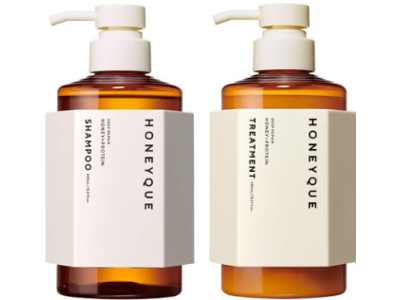 Honeyque Shampoo + Conditioner Set, 15.22 fl oz/450 mL