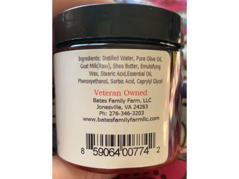 Bates Family Farm Goat Milk Body Budder, Peppermint