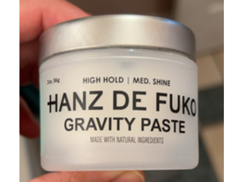 Hanz De Fuko Gravity Paste, High Hold, 2 oz/56 g
