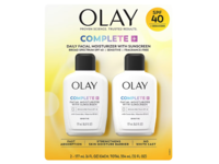 Olay Complete + Face Moisturizer, SPF 40, 6 fl oz/177 mL, 2 Pack - Image 2