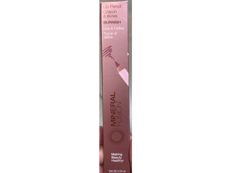 Mineral Fusion Lip Pencil Crayon, Burnish, 0.04 oz/1.18 mL