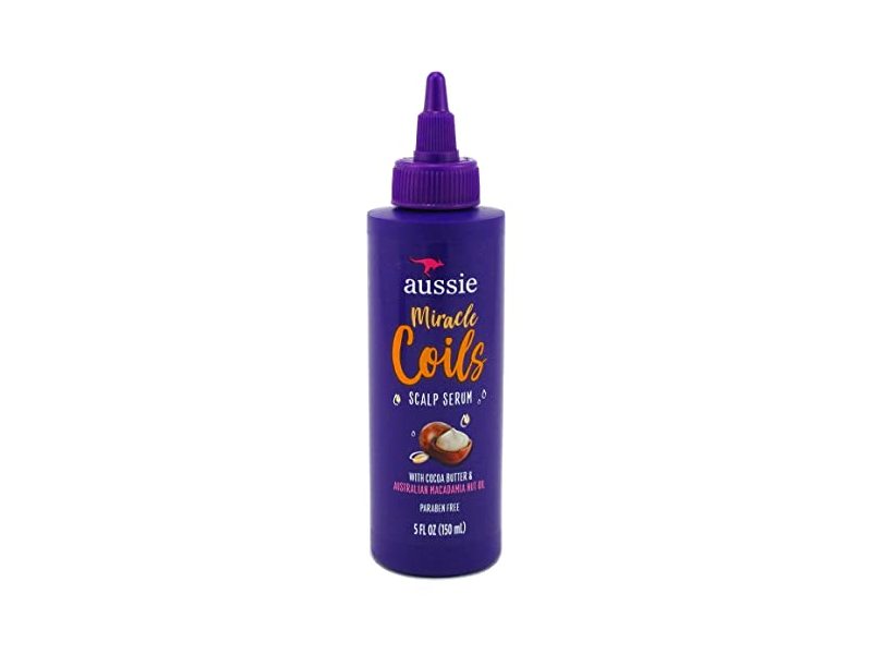 Aussie Miracle Coils Scalp Serum 5 Ounce (150ml) (Pack of 6)