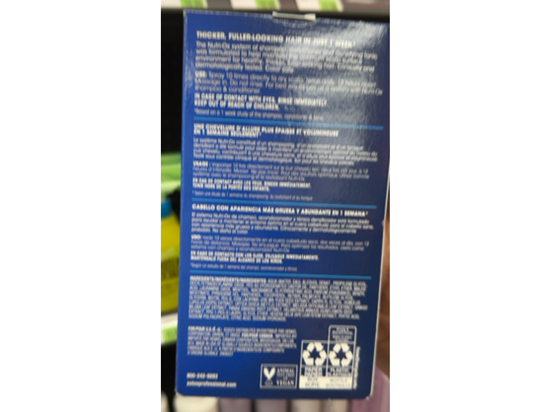 Nutri-Ox Thinning Hair System Densifying Tonic, 4 fl oz/118 mL