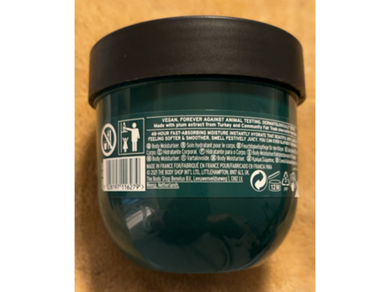 The Body Shop Love & Plums Body Yogurt, 6.91 oz/200 mL