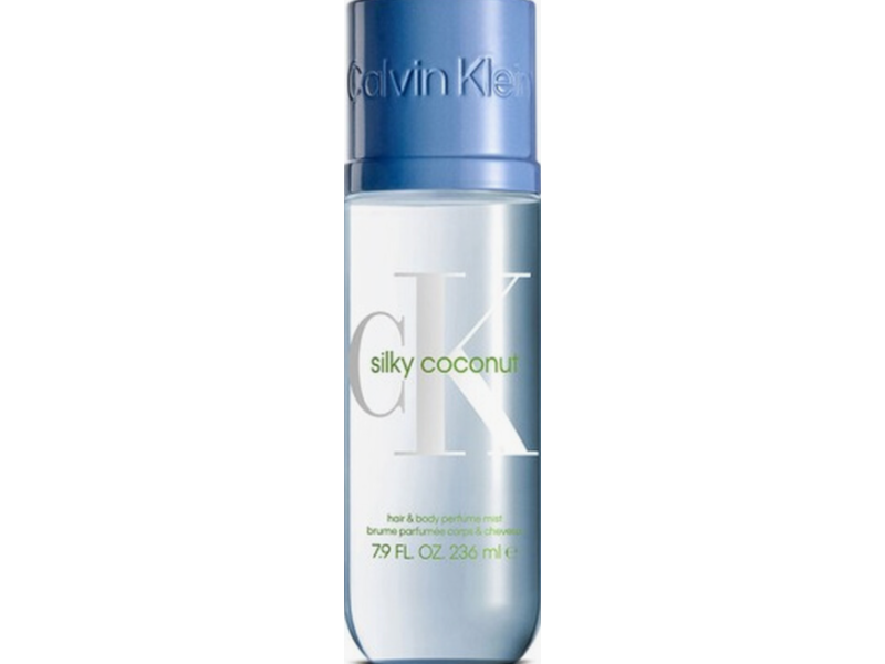 Calvin Klein Hair & Body Perfume Body Mist, Silky Coconut, 7.9 fl oz/236 mL