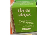 Three Ships Firm Believer Smoothing Neck + Face Cream, Goji Stem Cell & Pomegranate, 1.4 fl oz/40 g - Image 3
