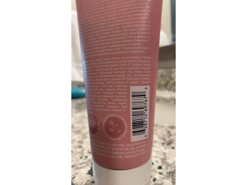 Surface Hair Trinity Color Care Bonding Masque, 6 fl oz/177 mL