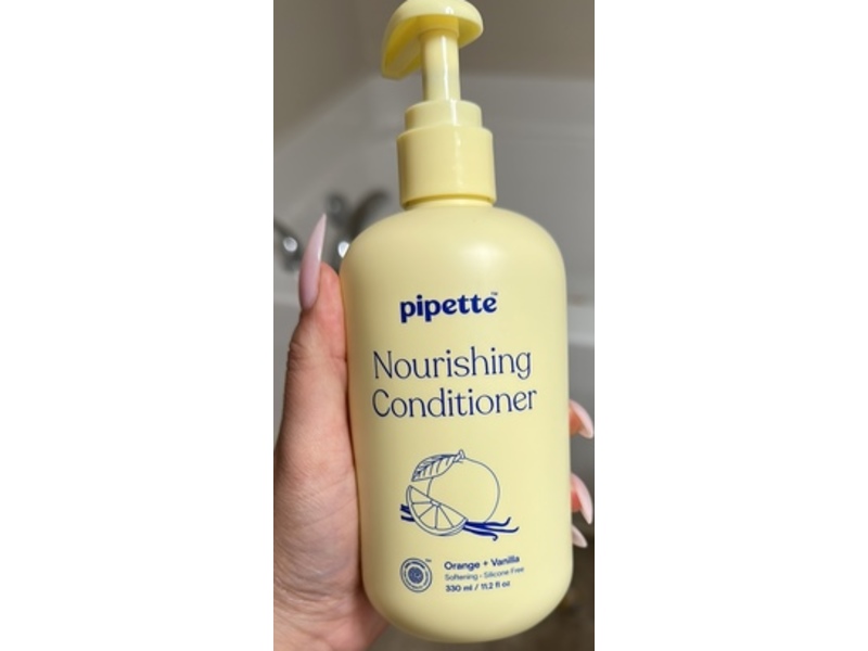 Pipette Nourishing Conditioner, Orange+Vanilla, 11.2 fl oz/330 mL
