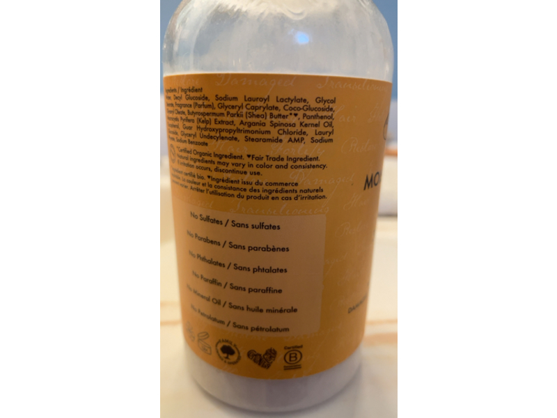 SheaMoisture Moisture Retention Shampoo, Sea Kelp & Argan Oil, 379 mL