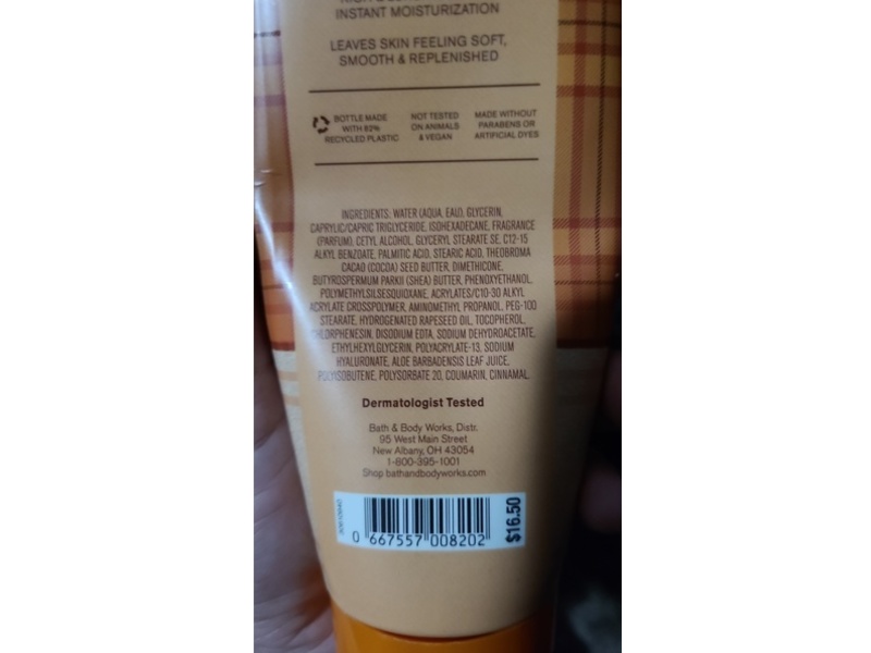 Bath & Body Works Ultimate Hydration Body Cream, Pumpkin Pecan Waffles, 8 oz/226 g