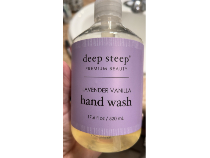 Deep Steep Hand Wash, Lavender Vanilla, 17.6 fl oz/520 mL