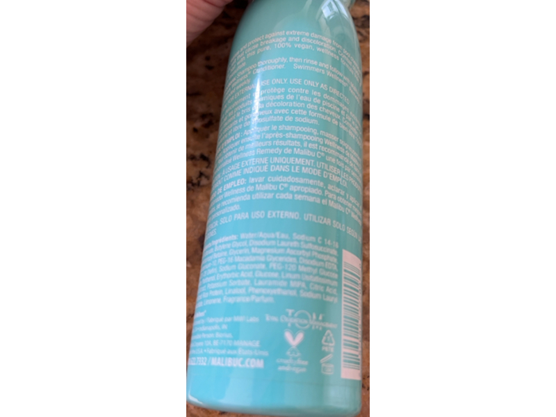 Malibu C Swimmers Wellness Shampoo, 9 fl oz/266 mL