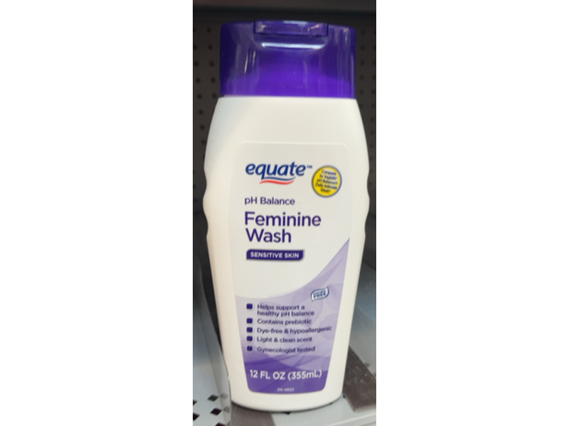 Equate pH Balance Feminine Wash, 12 fl oz/355 mL