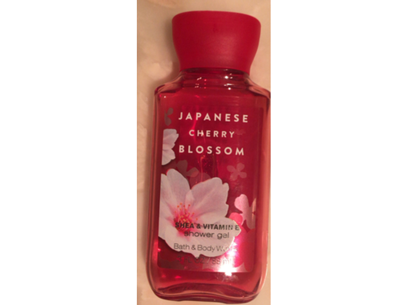 Bath & Body Works Shower Gel, Japanese Cherry Blossom, 3 fl oz/88 mL