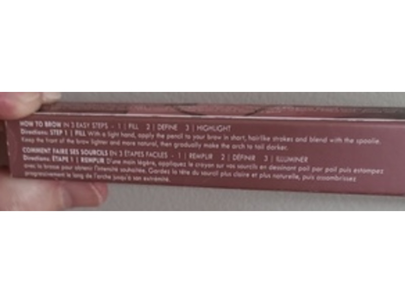 Chella Eyebrow Pencil, Luscious Light Brown, Luscious Light Brown, 0.03 oz/0.02 g