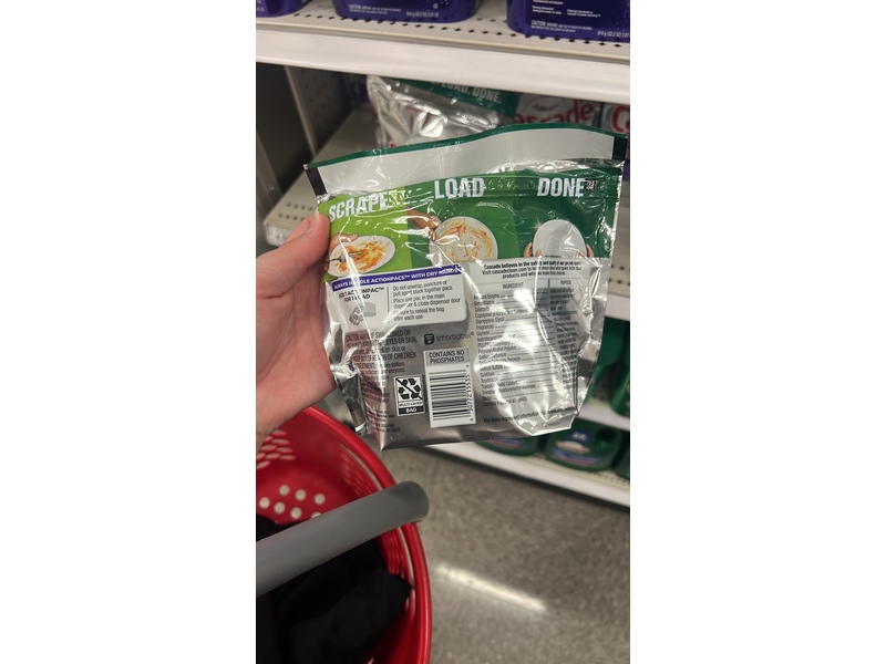 Cascade Platinum ActionPacs, Fresh Scent, 12 Pacs