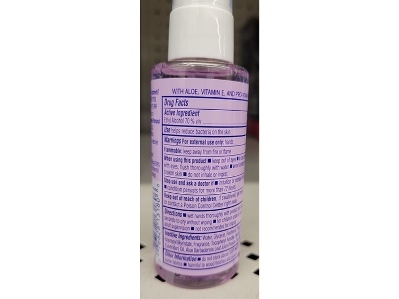 Wet Ones Hydrating Hand Sanitizer, Lavender Essential Oil, 1.95 fl oz/57.6 mL, Pack Of 3