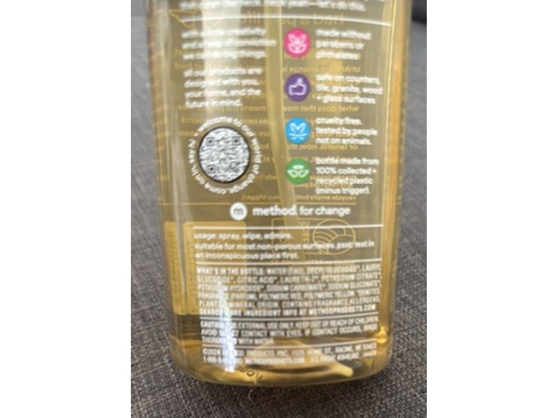 Method All-Purpose Cleaner, Lemon + Freesia, 28 fl oz