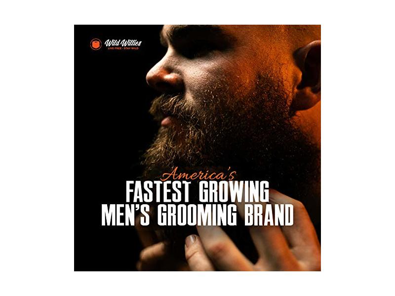 ProGro Beard Shampoo & Wash | Beard Growth & Thickening – Infused with Biotin & Caffeine 4 oz. Wild Willies