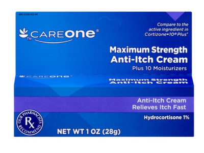 Care One Maximum Strength Anti-Itch Cream, 1 oz/28 g