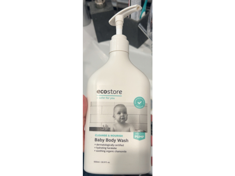 Ecostore Baby Body Wash, Cleanse & Wash, 16.9 fl oz/500 mL