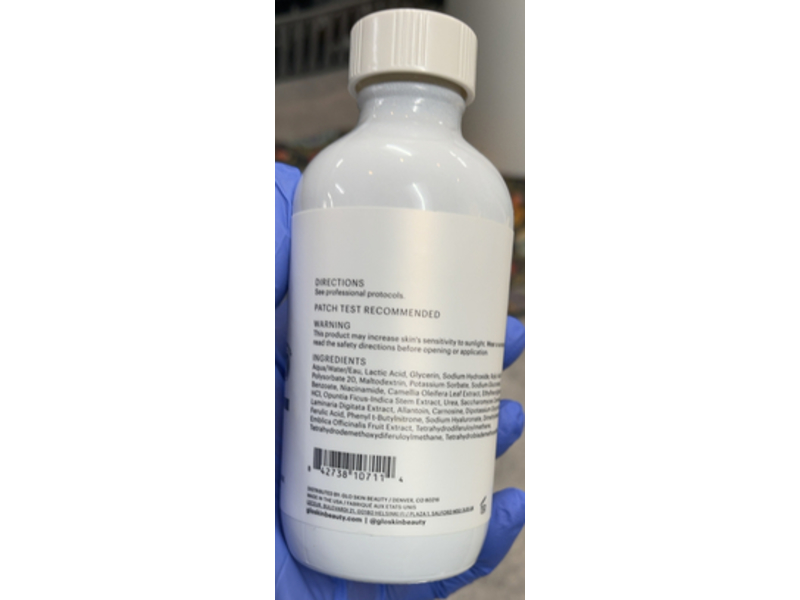 Glo Skin Beauty Professional Hydra - Bright Glow Peel, AHA, 4 fl oz/118 mL