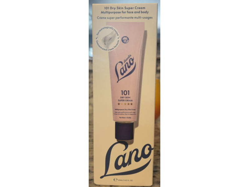 Lanolips 101 Dry Skin Super Cream, 2.02 fl oz/60 mL