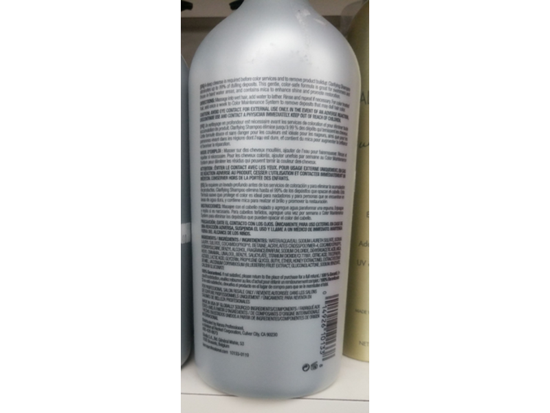 Kenra Professional Clarifying Shampoo, Deep Cleanse, 33.8 oz / 1 L