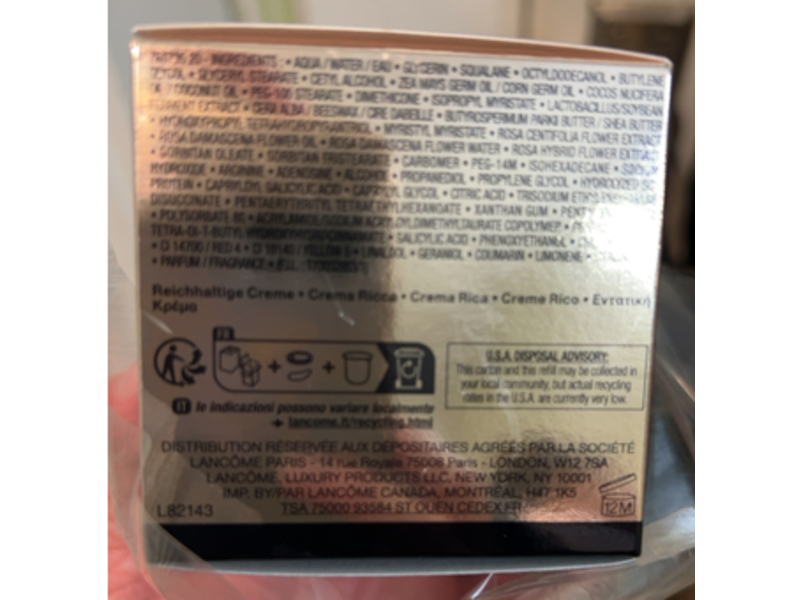 Lancome Paris Absolue Rich Cream, 2 fl oz/60 mL